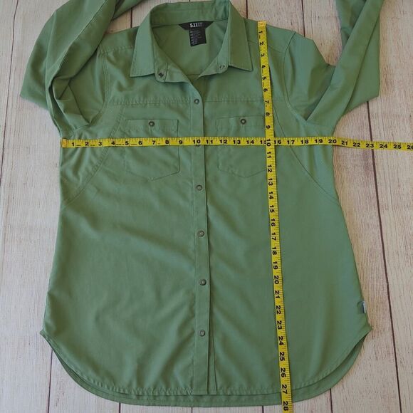 5.11 Tactical Marksman Long Sleeve Shirt Style # 62061 sz M - Picture 11 of 13
